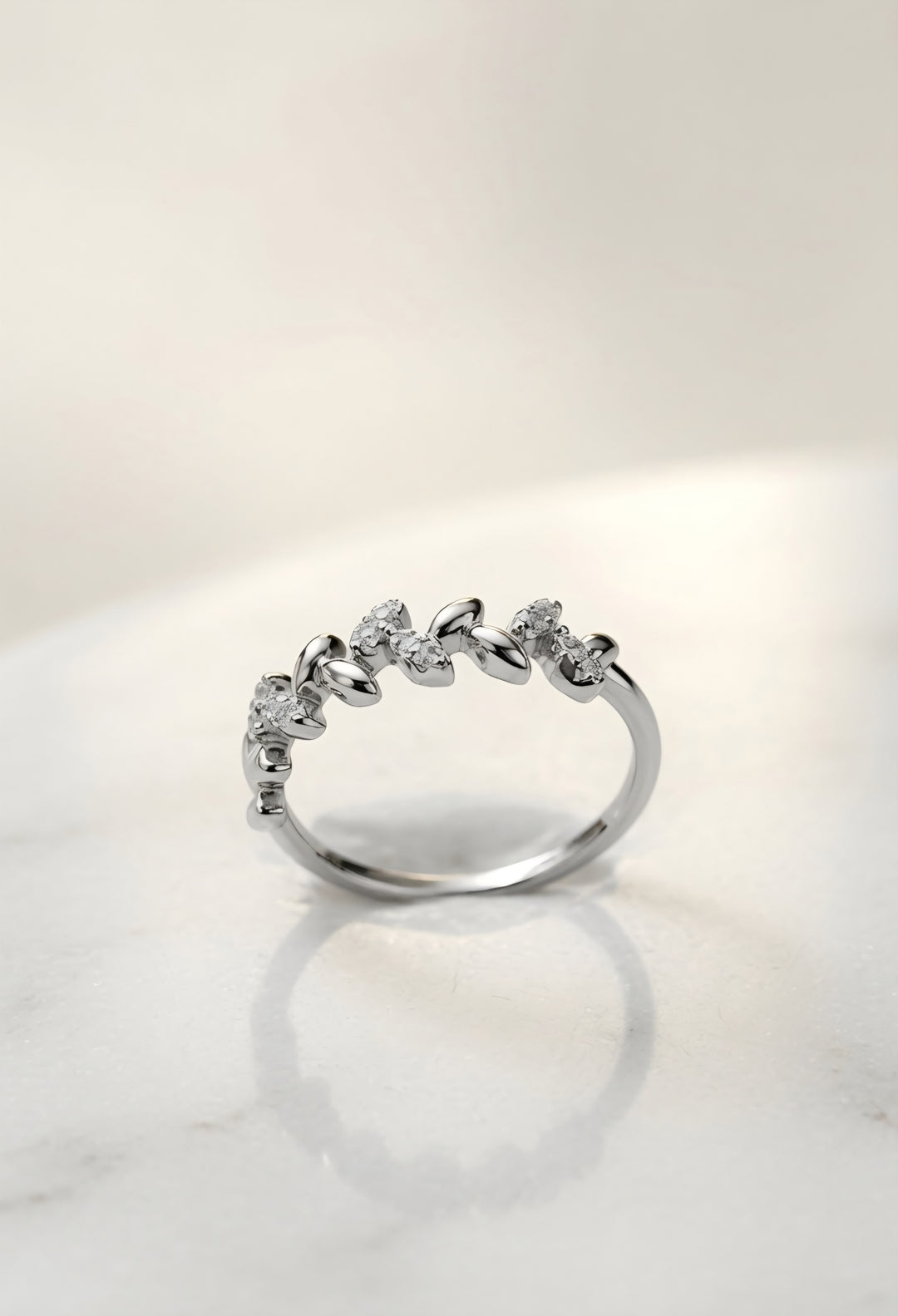 Silver Silver Whisper Ring