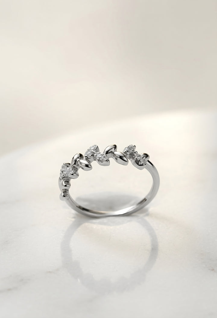Silver Silver Whisper Ring