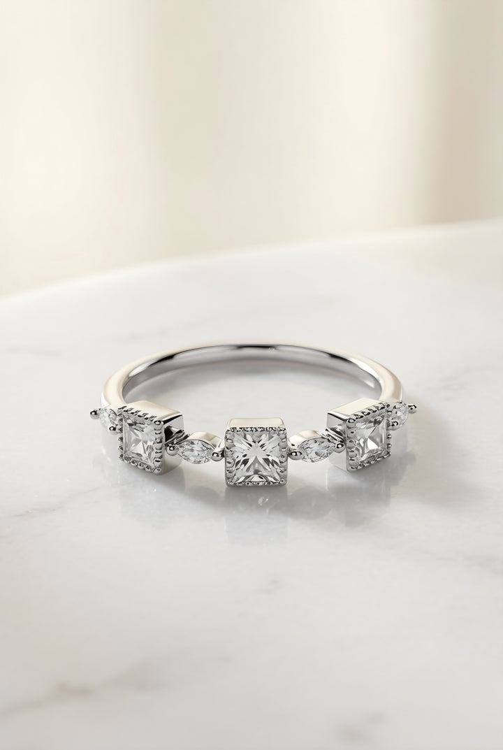 Silver Silver Whisper Ring
