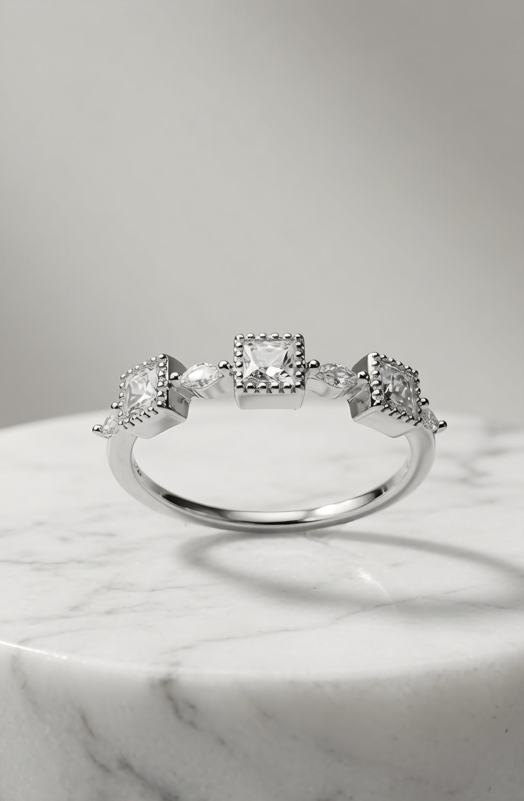 Silver Silver Whisper Ring