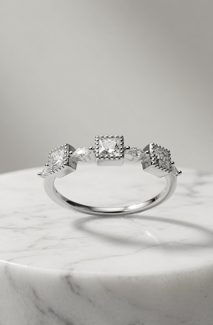 Silver Silver Whisper Ring