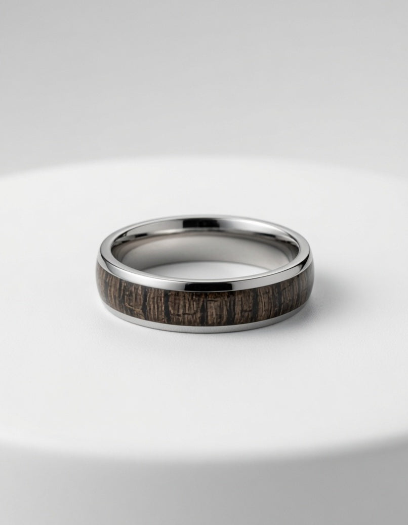 925 Silver Gravity Bond Ring (Men)