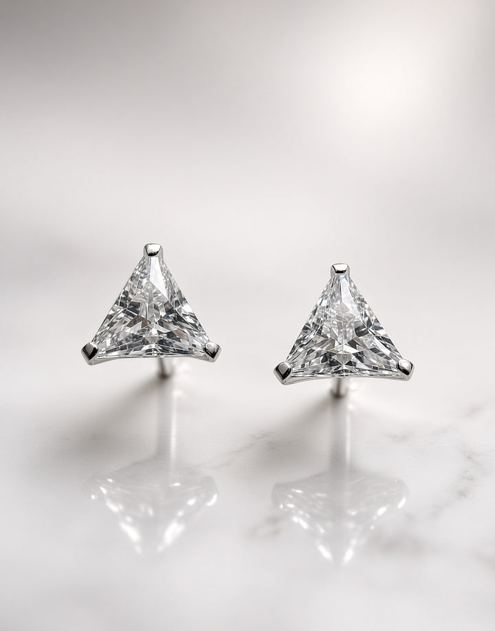 925 Silver Syre Stud Earrings