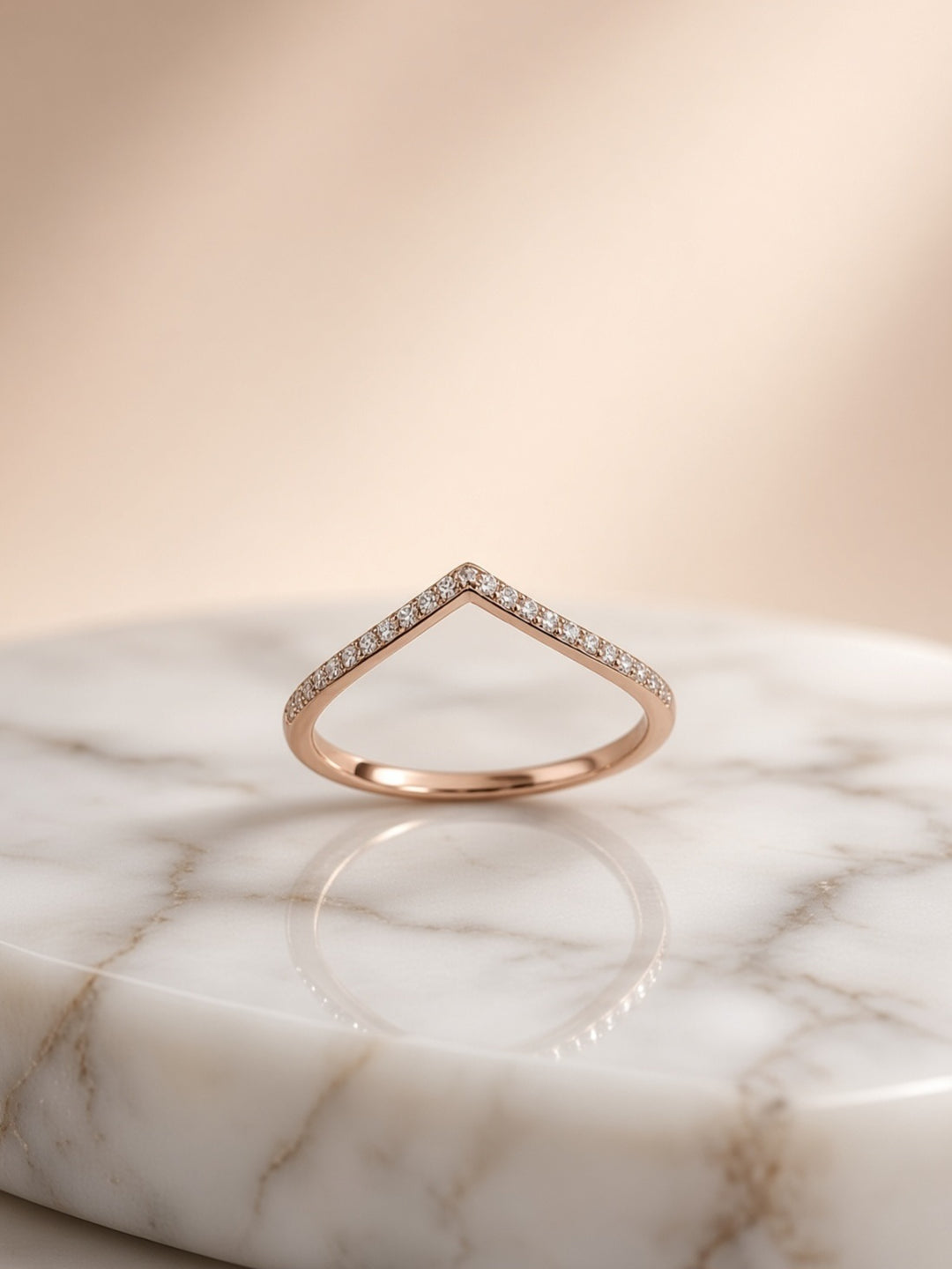925 Silver Premia Ring (Rosegold)