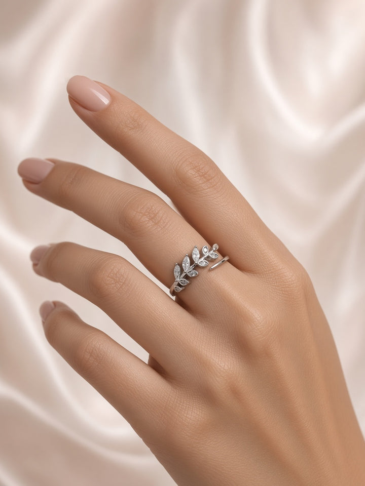 925 Silver Tulip Ring