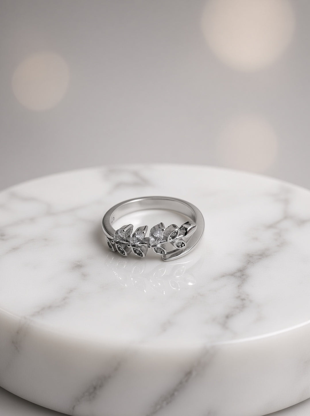 925 Silver Tulip Ring