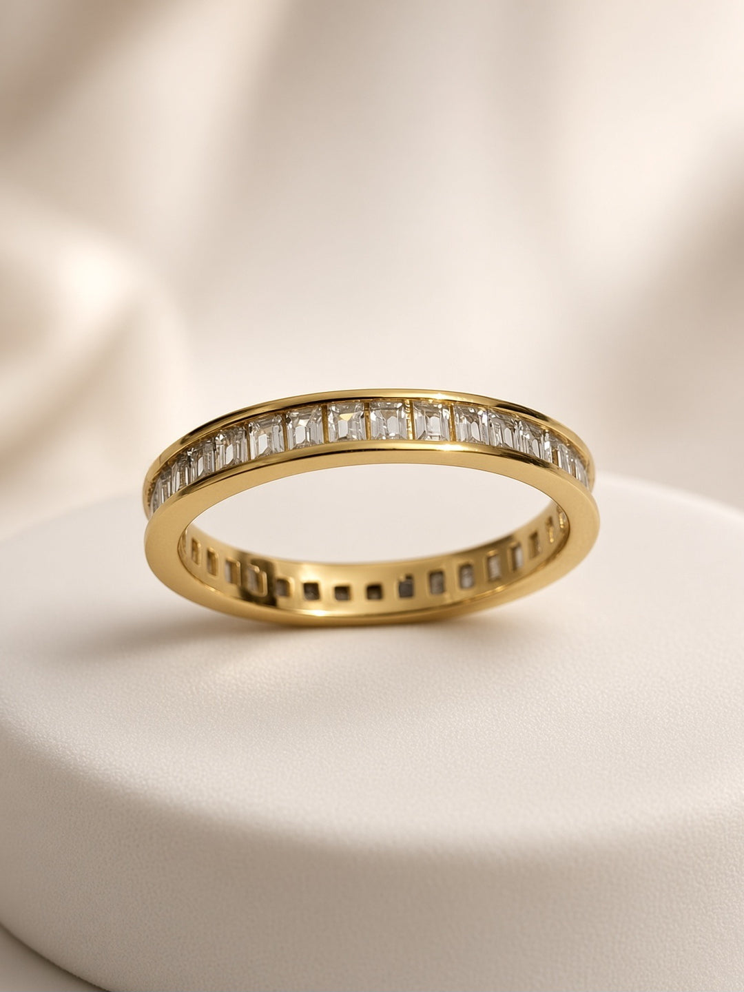 925 Silver Tia Ring (Gold)