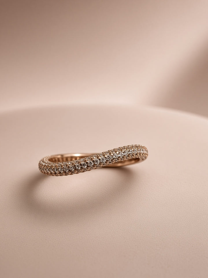 925 Silver Magna Ring (Rosegold)
