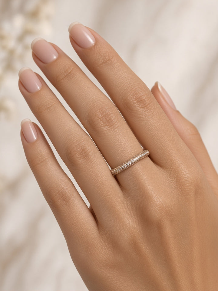 925 Silver Magna Ring (Rosegold)