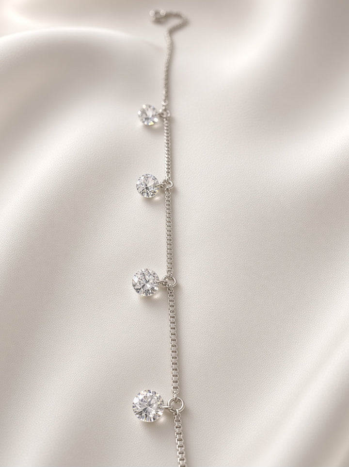 925 Silver Romie Anklet