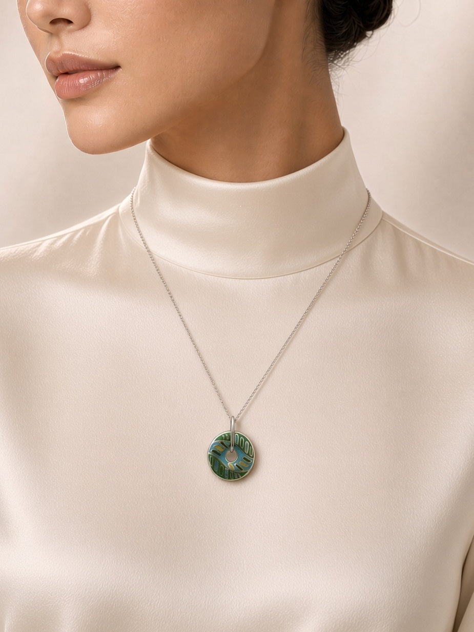 925 Silver Reeva Pendant