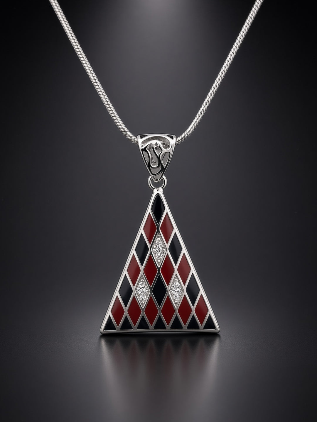 925 Silver Trinate Pendant