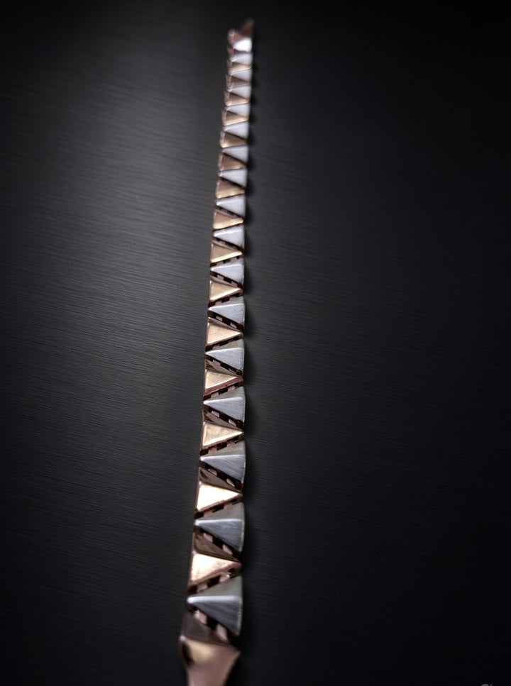 Silver 925 Pureform Link Bracelet (Men)