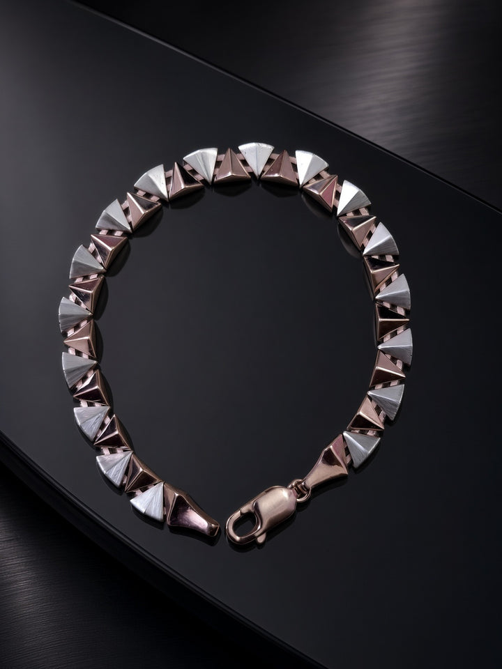 Silver 925 Pureform Link Bracelet (Men)