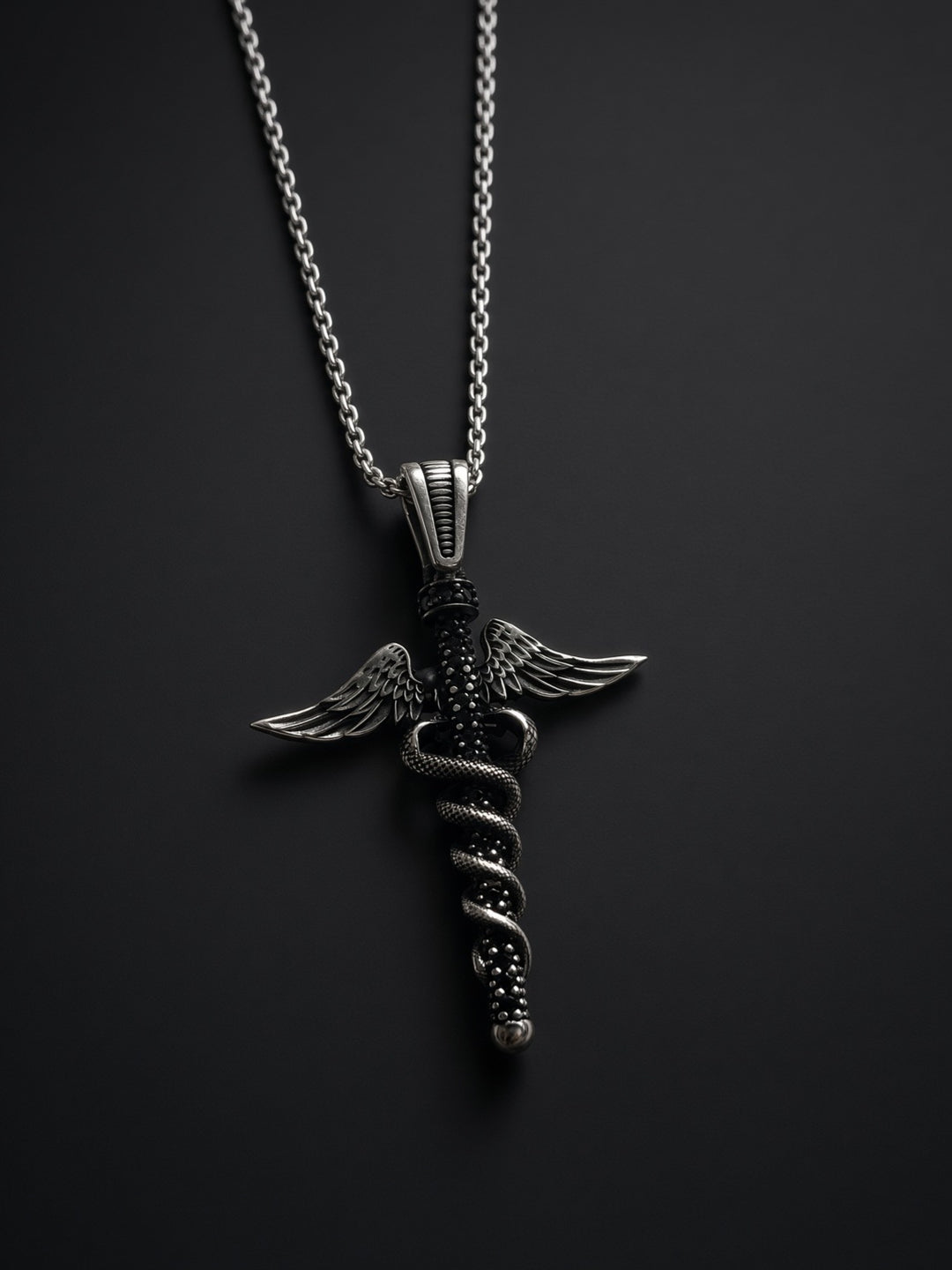 925 Silver Takshak Rendant (Men)