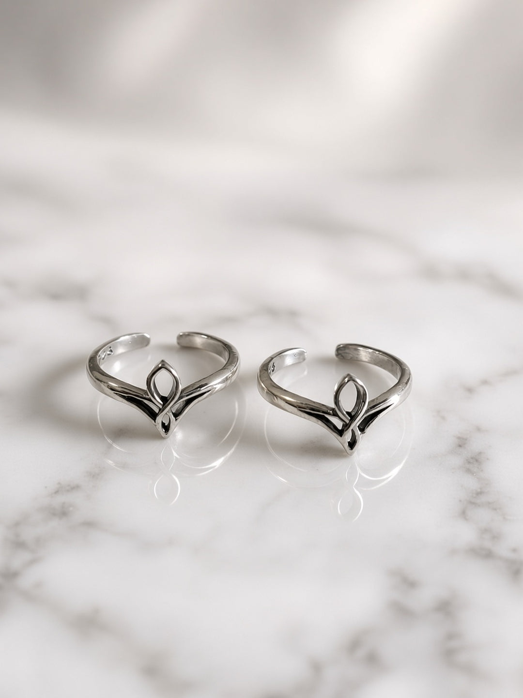 925 Silver Kazie Toe Rings