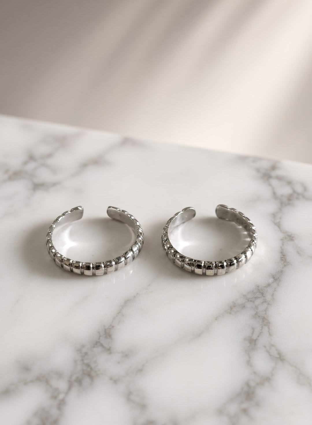 925 Silver Mohee Toe Rings