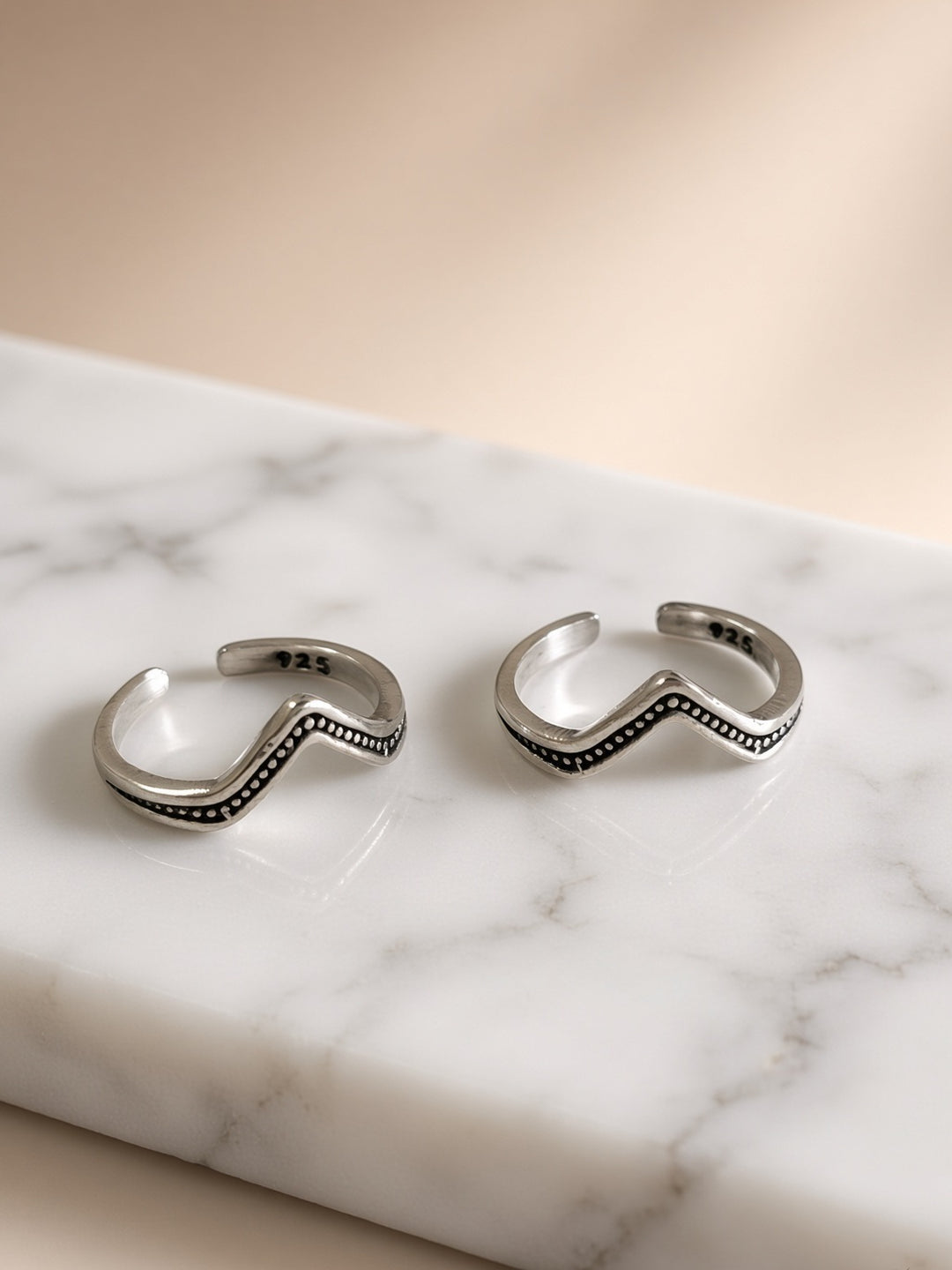 925 Silver Genie Toe Rings