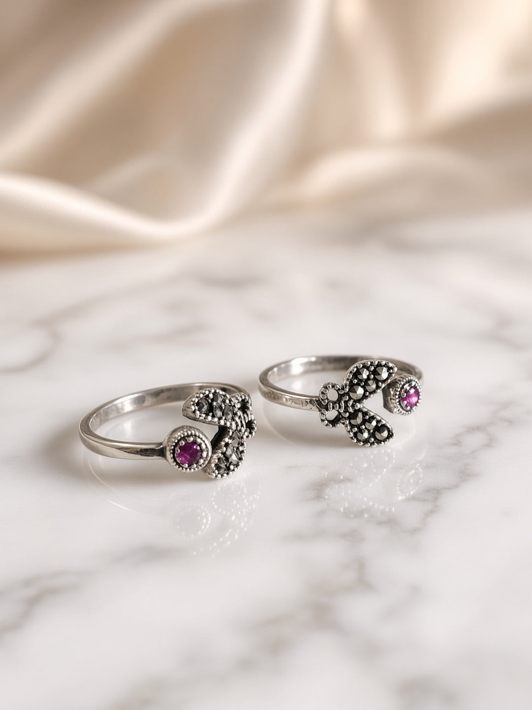 925 Silver Mysta Toe Rings