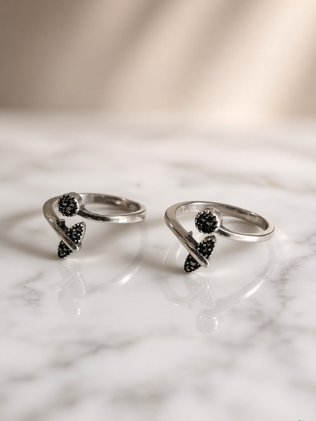 925 Silver CXE Toe Rings