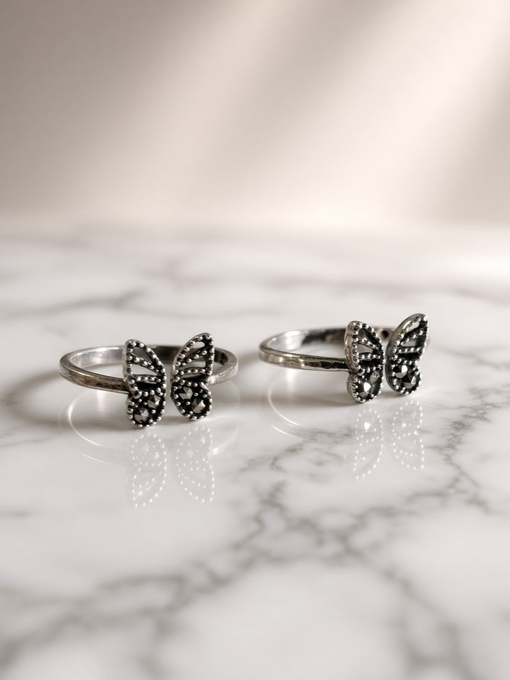 925 Silver Jora Toe Rings