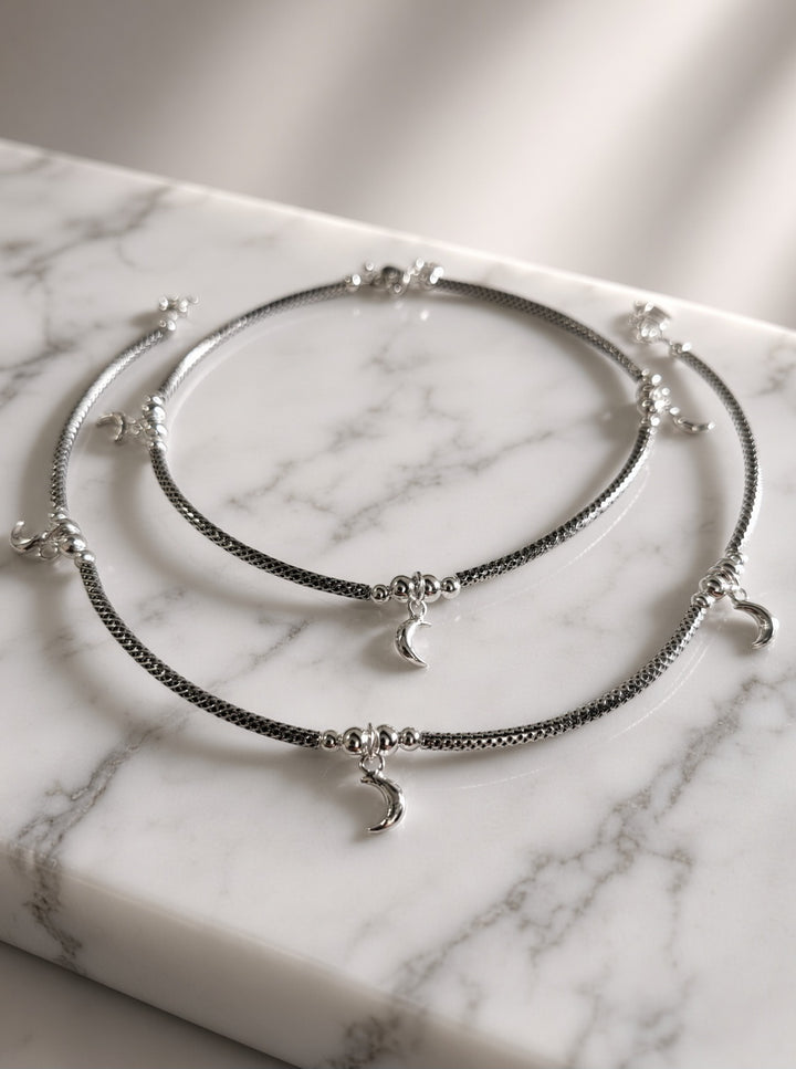 925 Silver Celestial Anklet