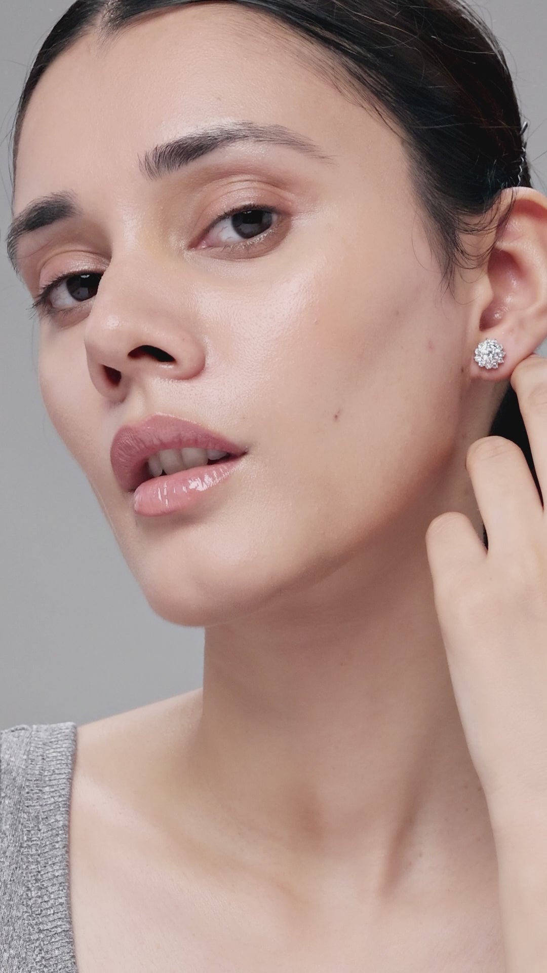 Silver Shine Earrings