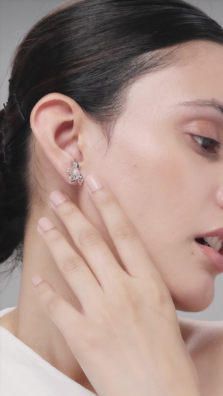 Silver Dyna Earrings