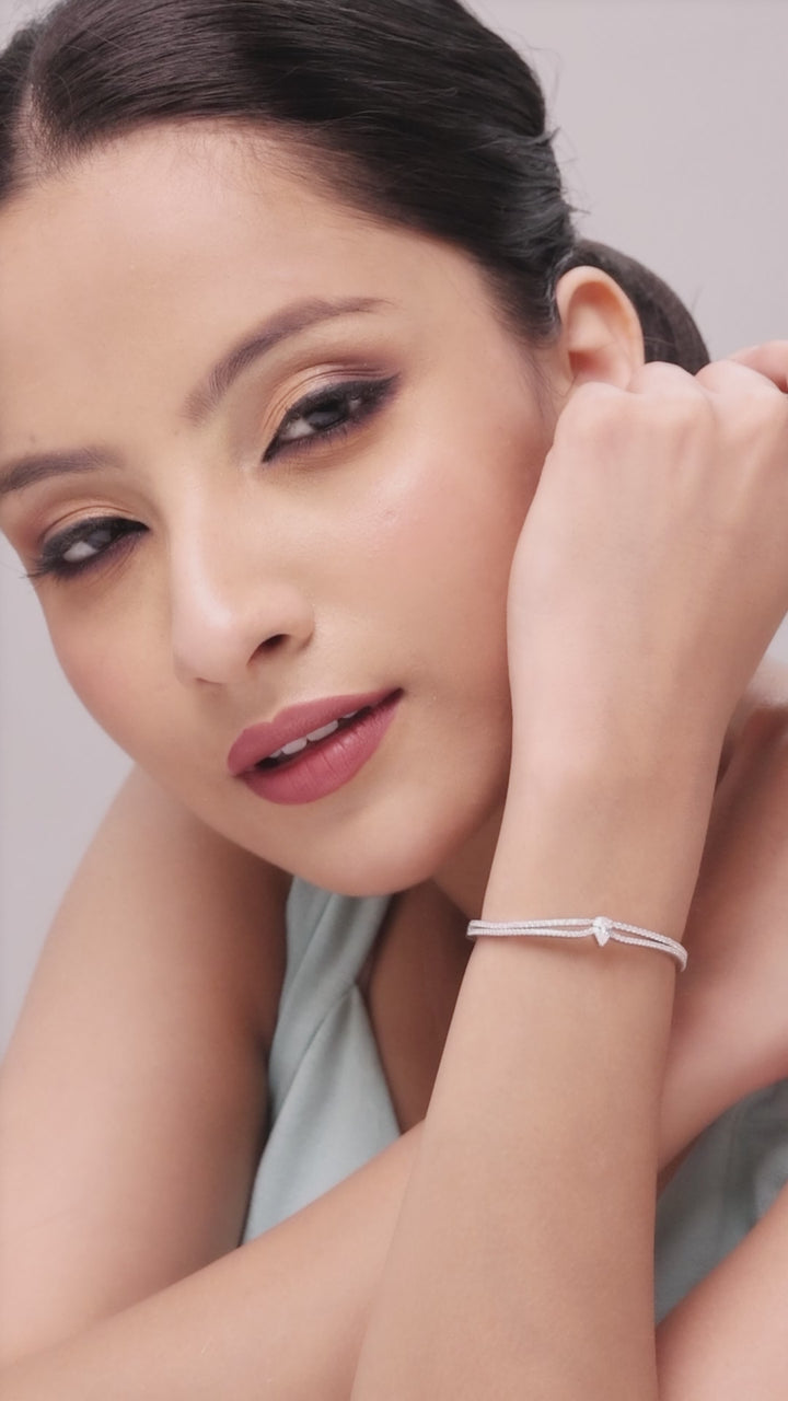Sterling Silver The Quene Bracelet