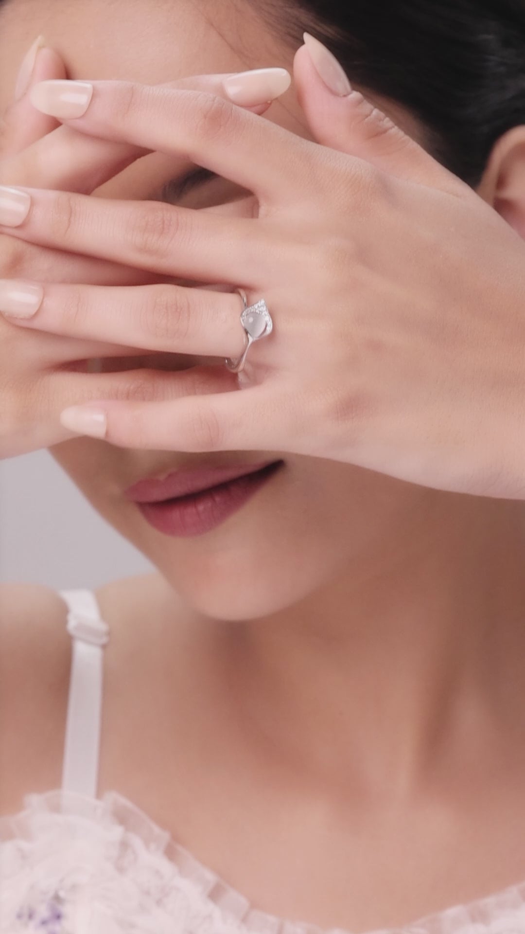 Sterling Silver Petal Ring