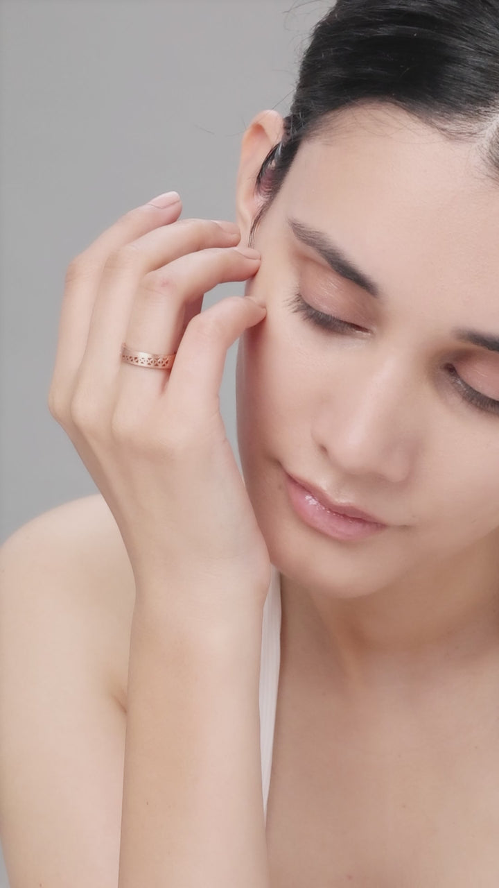 Flower of Life Ring (Rosegold)