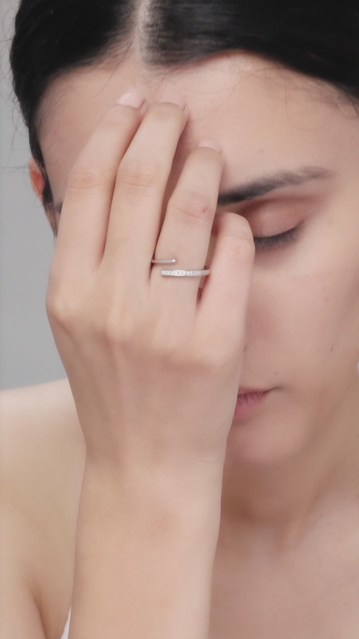 Silver Lunar Ring
