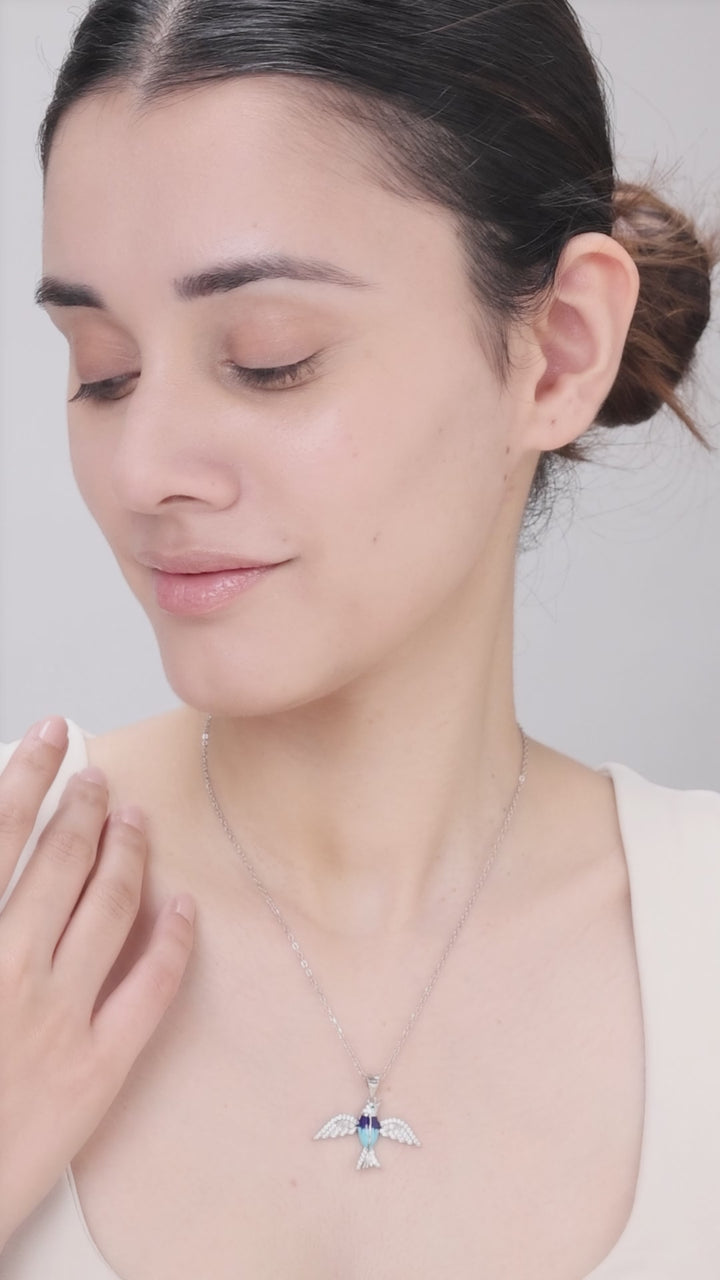 Silver Bird Pendant