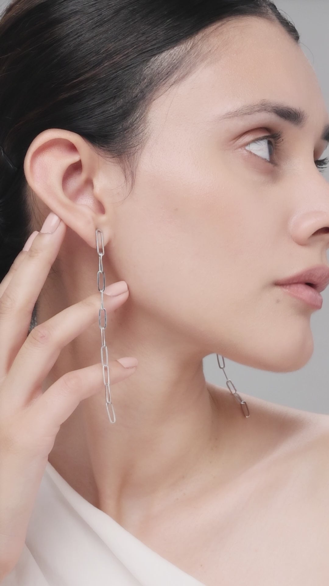 Silver Olivia Earrings