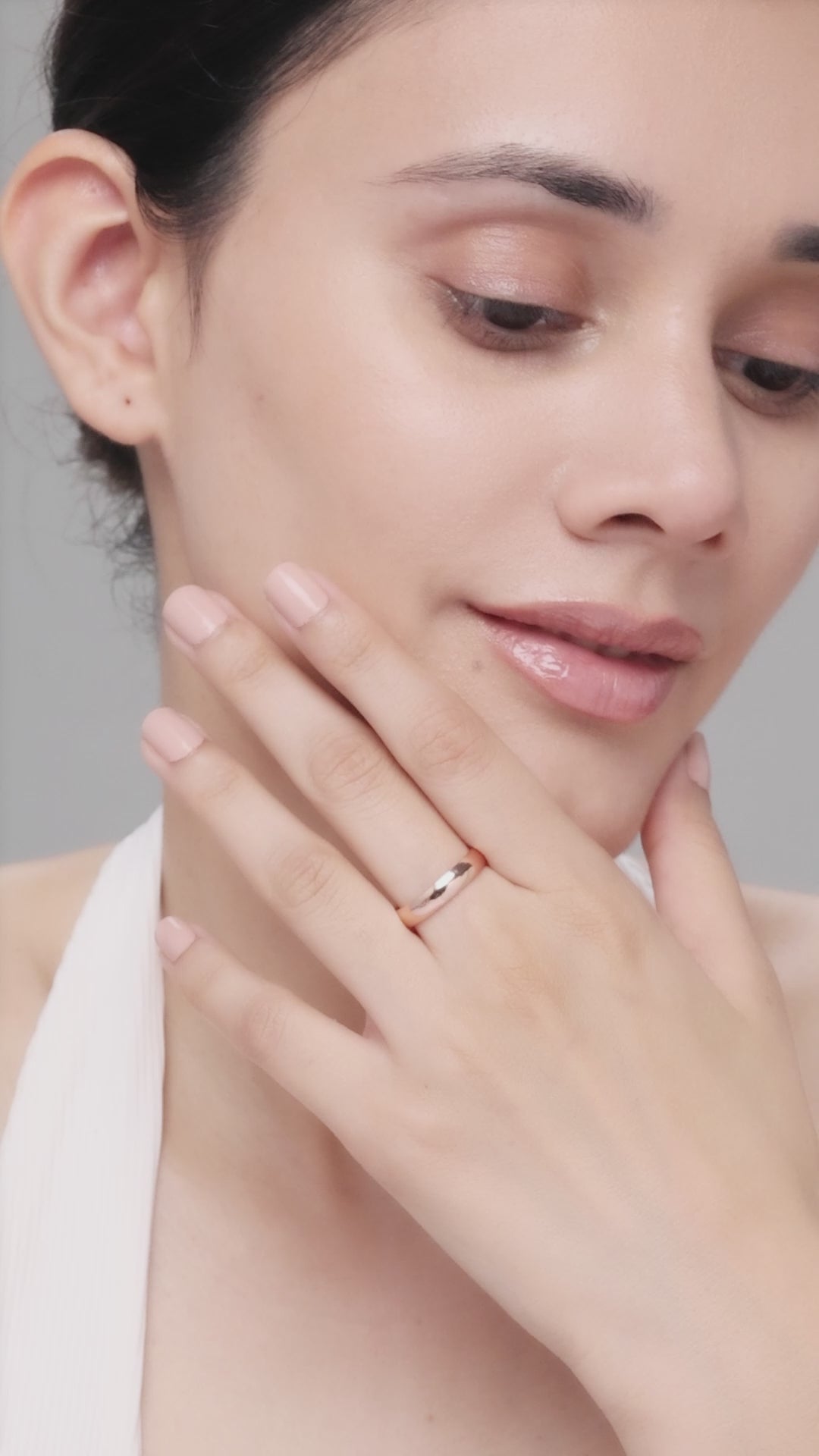 Silver Elegant Ring (Rosegold)