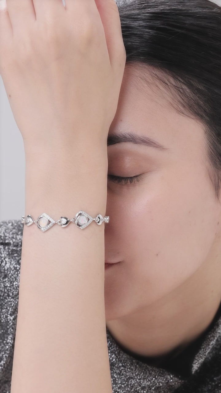 Silver OV Ziama Bracelet