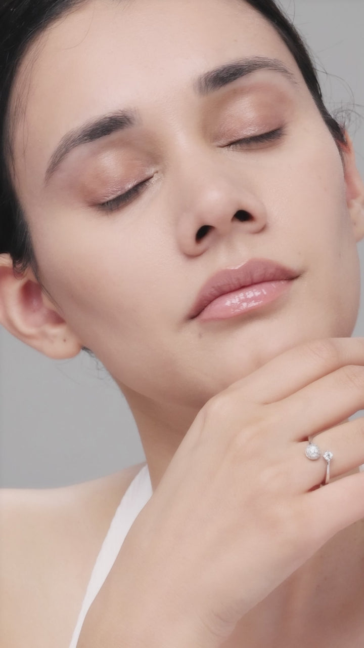 Silver Ball Ring