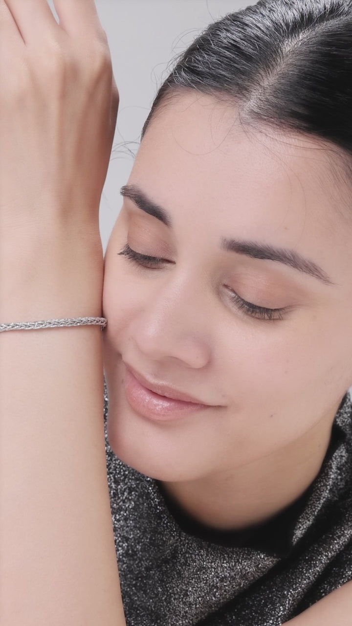 Silver Cob Bracelet