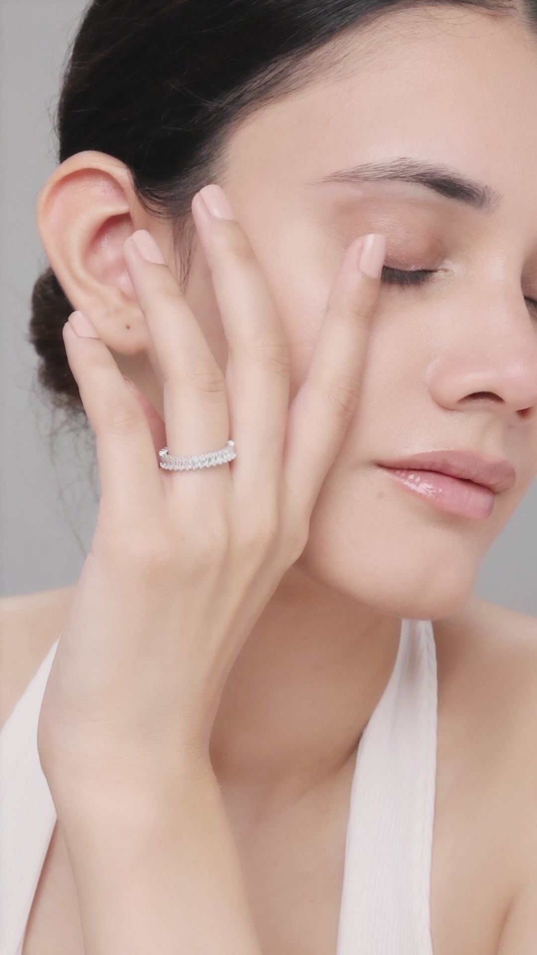 Silver Shimmer Ring