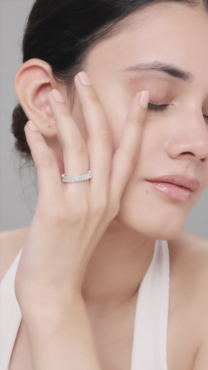 Silver Shimmer Ring