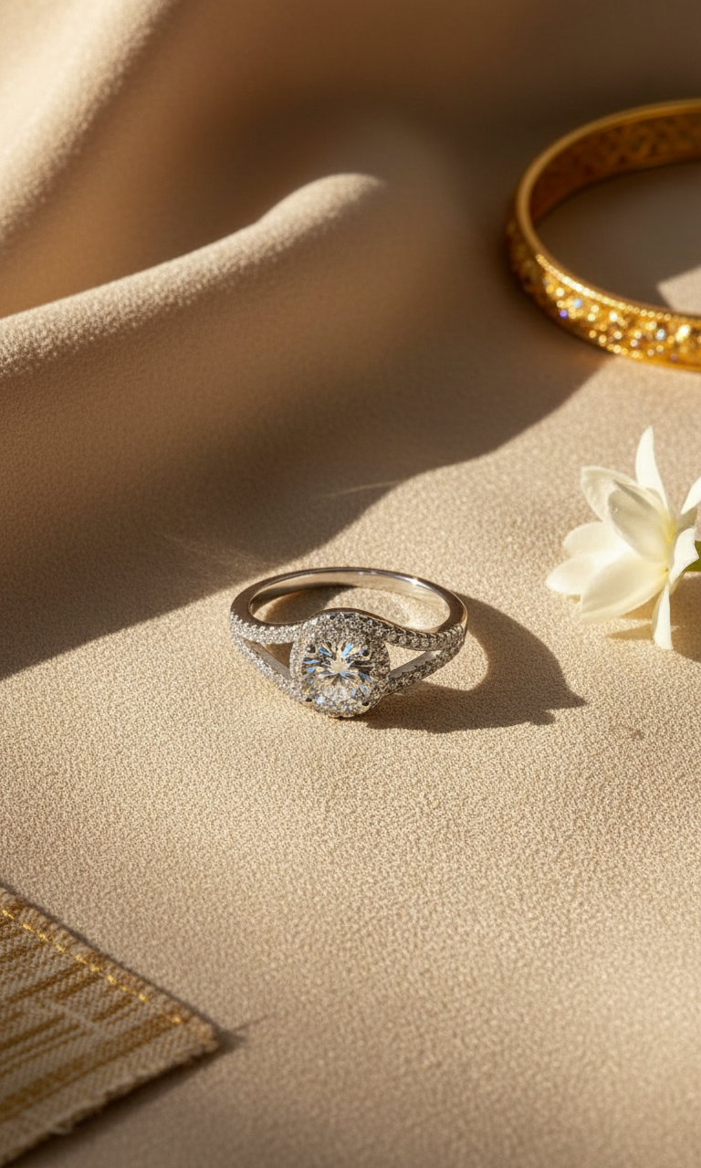 Silver Julia Ring