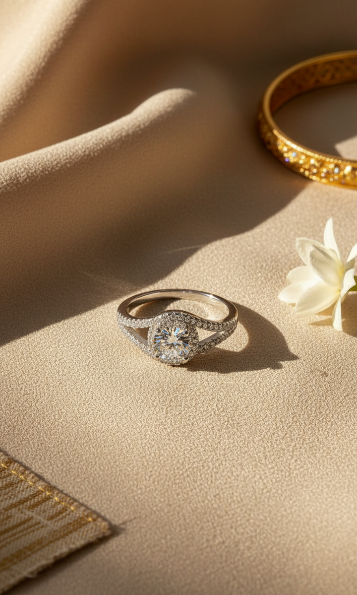 Silver Julia Ring