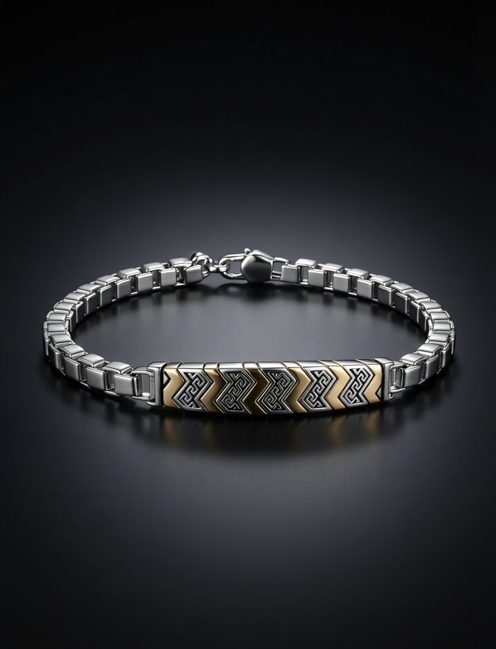 Silver Dynamic Bracelet (Men)
