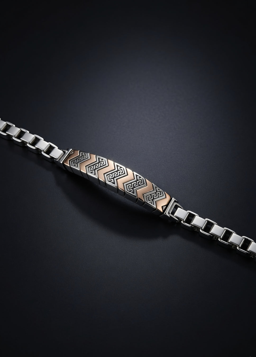 Silver Dynamic Bracelet (Men)